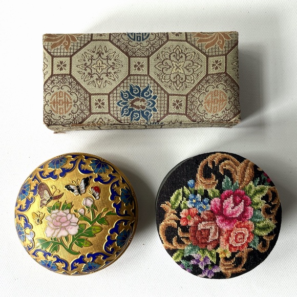 Vintage Chinese Trinket Jewelry Box Lot - Picture 5 of 5